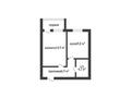 1-бөлмелі пәтер · 37.4 м² · 6/9 қабат, Шакшак Жанибек батыра 45д, бағасы: 23 млн ₸ в Костанае — фото 10