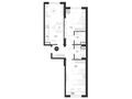 2-комнатная квартира · 70.5 м², Байдибек би стр. 127/7 за ~ 32.1 млн ₸ в Шымкенте, Абайский р-н — фото 3