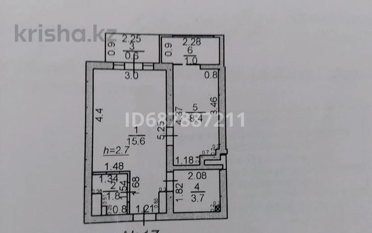 1-комнатная квартира, 32 м², 4/12 этаж, 11 улица — Акимат за 12 млн 〒 в Туркестане — фото 2