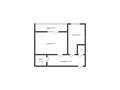 1-комнатная квартира, 49.8 м², 9/9 этаж, кобланды за 15.5 млн 〒 в Костанае — фото 11