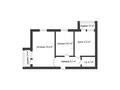2-бөлмелі пәтер · 74.7 м² · 4/9 қабат, Серкебаева 33/1, бағасы: ~ 29.9 млн ₸ в Кокшетау — фото 17