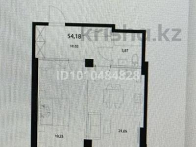 2-бөлмелі пәтер · 54.18 м² · 12/13 қабат, Байдибек би стр. 127/7, бағасы: 26 млн ₸ в Шымкенте, Абайский р-н