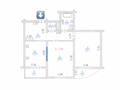 2-комнатная квартира · 81.4 м² · 4/16 этаж, Навои 7 за 57.9 млн ₸ в Алматы, Ауэзовский р-н — фото 18