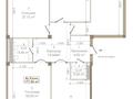 4-комнатная квартира · 177.06 м² · 7/9 этаж, 19a микрорайон 1 за ~ 62 млн ₸ в Актау, 19А мкр — фото 11