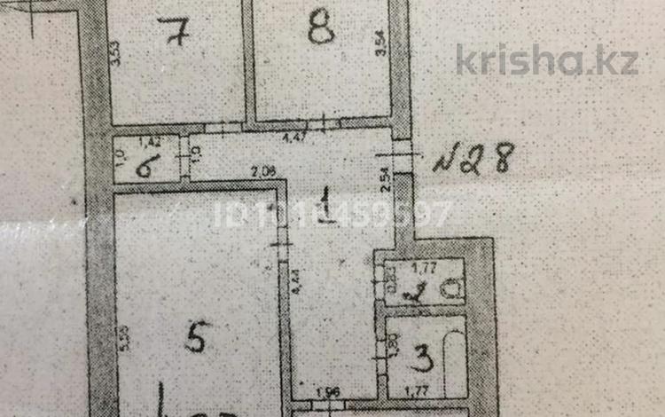 3-комнатная квартира · 74 м² · 4/5 этаж, Нур Орда 82 за 23 млн ₸ в  — фото 2