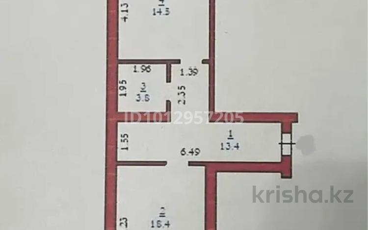 1-бөлмелі пәтер · 51.6 м² · 10/10 қабат, мкр. Алтын орда, Алтын Орда 5е, бағасы: 13.8 млн ₸ в Актобе — фото 2