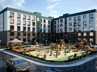 2-комнатная квартира · 53 м² · 3/5 этаж, мкр Уркер, Шоссе Коргалжын 86 за 11.3 млн ₸ в Астане, Нура р-н