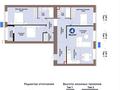 4-комнатная квартира · 98.21 м² · 8/9 этаж, Е 354 5 за 55 млн ₸ в Астане, Есильский р-н