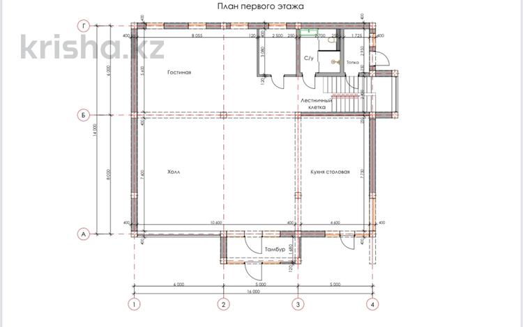 Отдельный дом · 4 комнаты · 100 м² · 6 сот., Алтынсарина 117 — Бухарбай батыр -Аманхан Садуакас за 24 млн 〒 в  — фото 2