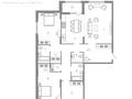 4-комнатная квартира · 135.12 м² · 3/14 этаж, А 32 2Б — БЕЗ КОМИССИИ за ~ 123.1 млн ₸ в Астане, Сарайшык р-н — фото 3