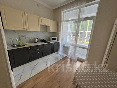 1-бөлмелі пәтер · 38 м² · 6/12 қабат · тәулік бойы, Туран 34B, бағасы: 14 000 〒 в Астане, Нура р-н