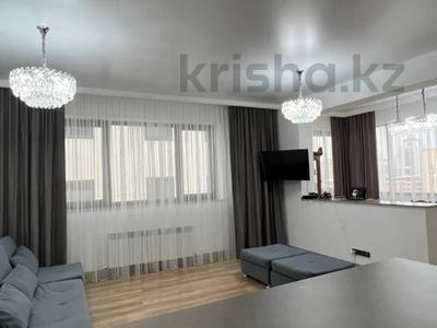 3-комнатная квартира · 106 м² · 10/12 этаж, мкр Самал-3, Мкр. Самал-3 15 — проспект Аль-Фараби, пересечение Мендикулова за 750 000 ₸ в Алматы, Медеуский р-н