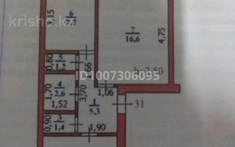 2-комнатная квартира · 50.2 м² · 1/5 этаж, мкр 4 15 — Сырыма Датова за 22 млн ₸ в Уральске — фото 2
