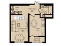 1-комнатная квартира · 46.5 м², мкр Нурсат, Аргынбекова — Байтерекова за ~ 23.4 млн ₸ в Шымкенте, Каратауский р-н — фото 3