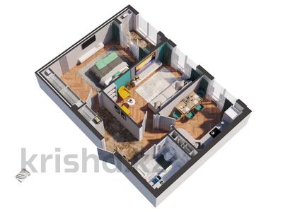 2-комнатная квартира · 57 м² · 2/9 этаж, Каныша Сатпаева за ~ 23.4 млн ₸ в Усть-Каменогорске