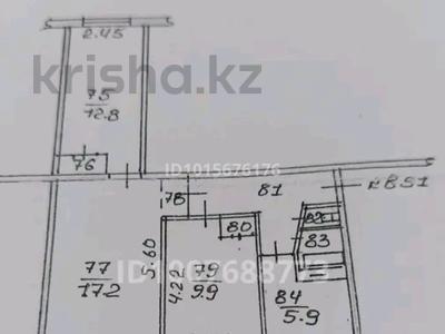 3-бөлмелі пәтер · 58 м² · 1/5 қабат, Орбита-1 ш/а. 17 — Биржана, бағасы: 42 млн ₸ в Алматы, Бостандыкский р-н