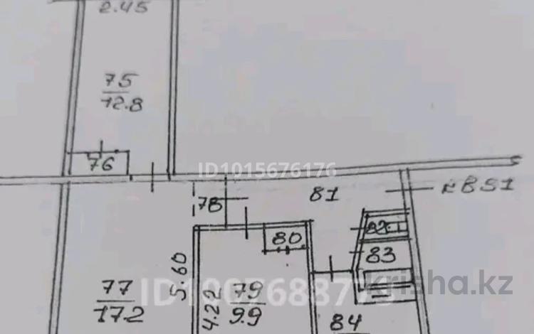3-бөлмелі пәтер · 58 м² · 1/5 қабат, Орбита-1 ш/а. 17 — Биржана, бағасы: 42 млн ₸ в Алматы, Бостандыкский р-н — фото 2