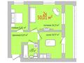 2-комнатная квартира, 50.01 м², 2/9 этаж, Назарбаева 233б за ~ 13 млн 〒 в Костанае — фото 9