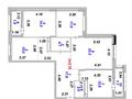 4-комнатная квартира · 104 м² · 7/10 этаж, Мухамедханова 45/1 — Кургальджинское за 70 млн ₸ в Астане, Нура р-н — фото 12
