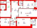 3-комнатная квартира · 109 м² · 3/6 этаж, Кабанбай батыра 75а за ~ 34.6 млн ₸ в Астане, Есильский р-н — фото 3