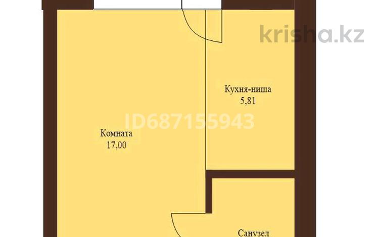 1-комнатная квартира, 29 м², 3/6 этаж, Ташенова — Автогородок за 7 млн 〒 в Кокшетау — фото 2