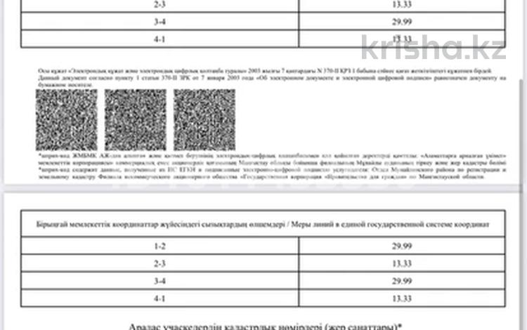 Жер телімі · 4.5 сотық, Ақтау, бағасы: 3.5 млн ₸ в Актау — фото 2
