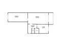 2-комнатная квартира · 44.7 м² · 5/5 этаж, Ворошилова 52 за 15.4 млн ₸ в Костанае — фото 10