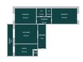 3-комнатная квартира · 68.9 м² · 7/10 этаж, Маяковского 101/1 за 30.6 млн ₸ в Костанае — фото 2