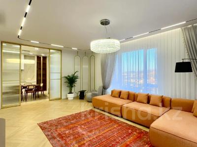 4-комнатная квартира · 160 м² · 18/19 этаж, Аль-Фараби — Ходжанова за 217 млн ₸ в Алматы, Бостандыкский р-н