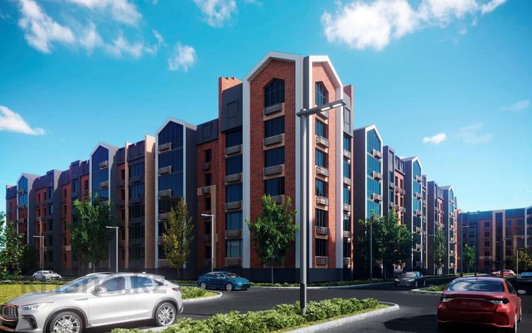 2-комнатная квартира · 54.63 м², мкр. Береке 21 за ~ 25 млн 〒 в Костанае — фото 2