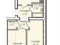 2-бөлмелі пәтер · 59.4 м² · 3/4 қабат, мкр Уркер, Кургальжинское шоссе 104, бағасы: ~ 19.6 млн ₸ в Астане, Нура р-н — фото 4