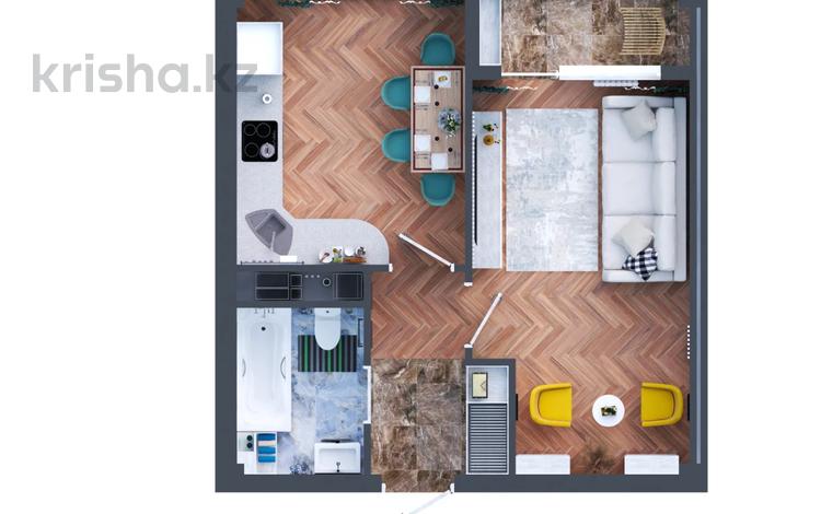 1-бөлмелі пәтер · 38.4 м² · 7/10 қабат, Каныша Сатпаева 82/9, бағасы: ~ 19 млн ₸ в Усть-Каменогорске — фото 2