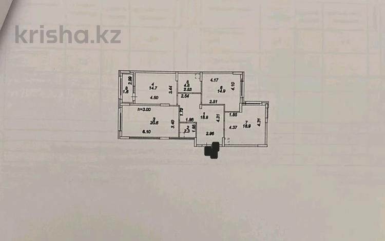 3-бөлмелі пәтер · 95 м² · 3 қабат, Туран 39, бағасы: 75 млн ₸ в Астане, Нура р-н — фото 3