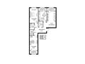 3-комнатная квартира, 95.94 м², Д.А.Кунаева участок №17/3 за ~ 40.3 млн 〒 в Конаеве (Капчагай) — фото 2