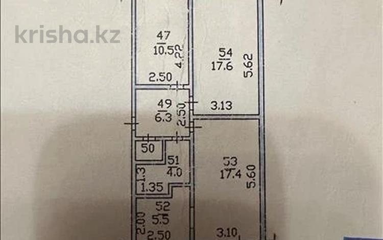 3-бөлмелі пәтер · 62.3 м² · 4/5 қабат, Богенбай батыра — Радостовца, бағасы: 41 млн ₸ в Алматы, Алмалинский р-н — фото 5