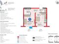 1-комнатная квартира · 35 м² · 3/6 этаж, Кайрат микрорайон 716/16 за 30.5 млн ₸ в Алматы, Турксибский р-н