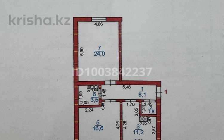 2-комнатная квартира · 66.7 м² · 1/5 этаж, мкр Туран — Рядом с ипподромом за 21 млн ₸ в Шымкенте, Каратауский р-н — фото 2