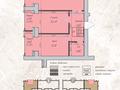 2-бөлмелі пәтер · 57.4 м² · 1/9 қабат, Еркина Ауельбекова 120А, бағасы: 25 млн ₸ в Кокшетау — фото 2
