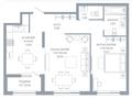 2-комнатная квартира · 69.62 м² · 3/12 этаж, По ул. Ханов Керея и Жанибека, напротив Президентского парка — БЕЗ КОМИССИИ / РАССРОЧКА / ИПОТЕКА / ПОКАЗЫ / ЗВОНИТЕ ЕСТЬ ХОРОШИЙ ВЫБОР за ~ 49.5 млн ₸ в Астане