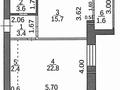 2-комнатная квартира · 50 м² · 1/17 этаж, мкр Юго-Восток, Букетова 3/6 за 28.9 млн ₸ в Караганде, Казыбек би р-н — фото 16