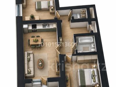 3-комнатная квартира · 83 м² · 2/9 этаж, Улы дала 40 — Туран и Улы дала за 41 млн ₸ в Астане, Нура р-н