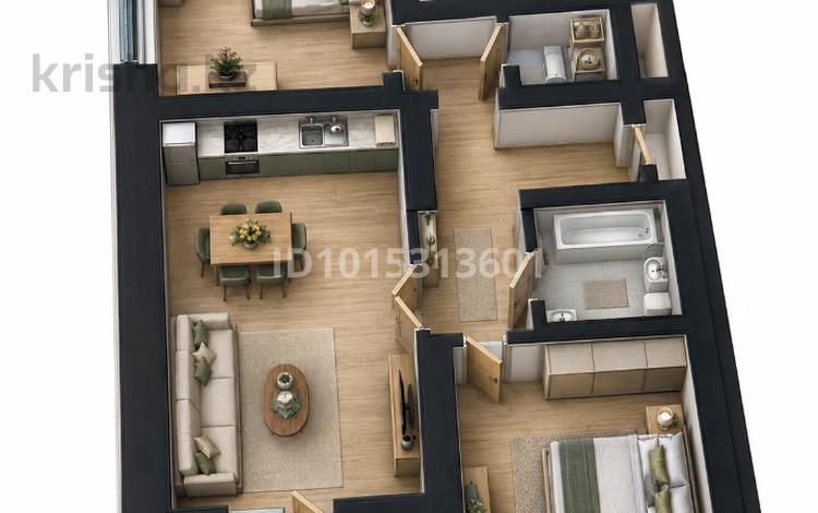 3-бөлмелі пәтер · 83 м² · 2/9 қабат, Улы дала 40 — Туран и Улы дала, бағасы: 41 млн ₸ в Астане, Нура р-н — фото 12