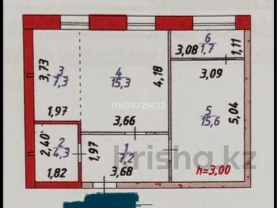 2-комнатная квартира · 51.4 м² · 5/7 этаж, Аль-Фараби проспект 7/2 — Binom school за 30 млн 〒 в Астане, Есильский р-н