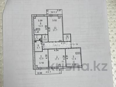 4-комнатная квартира, 106 м², 3/9 этаж, Сейфуллина 2 — Кайырбекова за 42 млн 〒 в Костанае