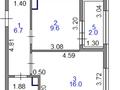 2-комнатная квартира · 38.1 м² · 3/9 этаж, Шаймерден Косшыгулулы 27/1 — Срочно только за наличку!Окна во двор за ~ 20.7 млн ₸ в Астане, Сарыарка р-н