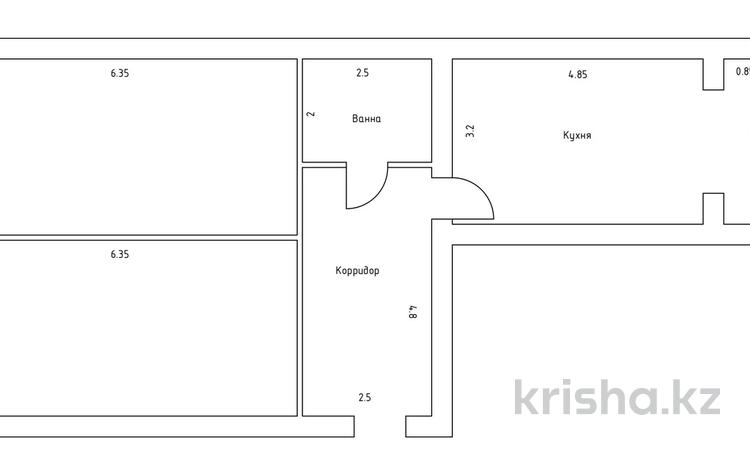 2-комнатная квартира, 76 м², 3/4 этаж, мкр Сарыкамыс, Жарык 14 за 20 млн 〒 в Атырау, мкр Сарыкамыс — фото 2