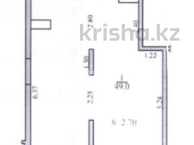 2-комнатная квартира · 49.2 м² · 11/17 этаж, Утепова 31 — Вид на аллею за 35 млн ₸ в Алматы, Бостандыкский р-н