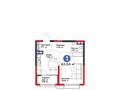 1-бөлмелі пәтер · 42.4 м² · 3/4 қабат, Кульджинский тр-т 80/1, бағасы: 46 млн ₸ в Алматы, Медеуский р-н — фото 2