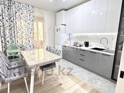 2-бөлмелі пәтер · 59.6 м² · 1/16 қабат, Қалқаман-2 ш/а., Абишева, бағасы: 43 млн ₸ в Алматы, Наурызбайский р-н