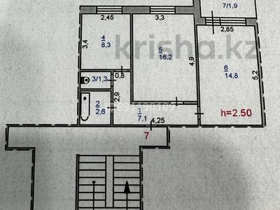 2-комнатная квартира, 52.2 м², 2/6 этаж, Торайгырова 103/1 за 23 млн 〒 в Павлодаре